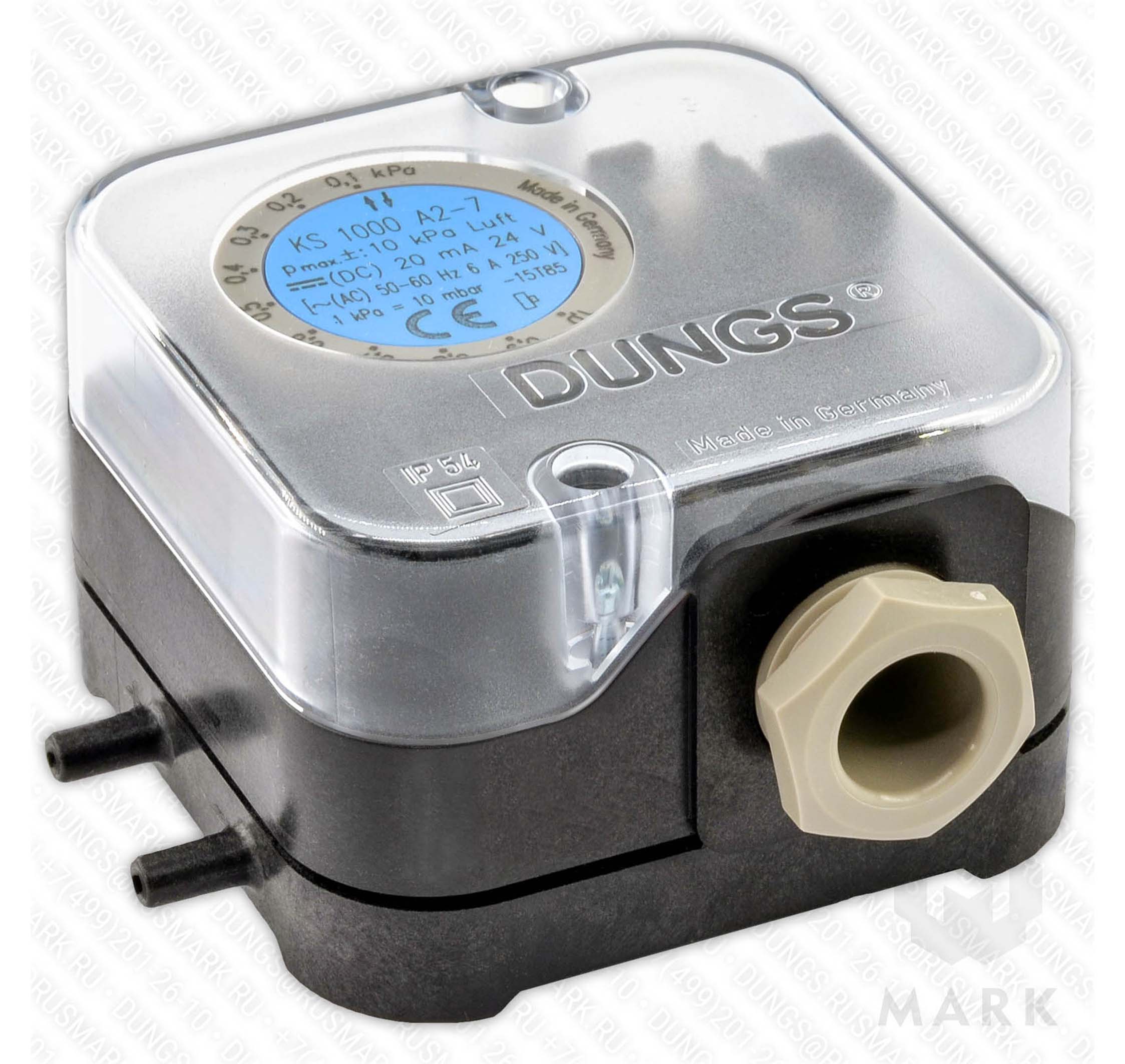KS 1000 A2-7 Дифференциальный датчик-реле давления дымовых газов DUNGS