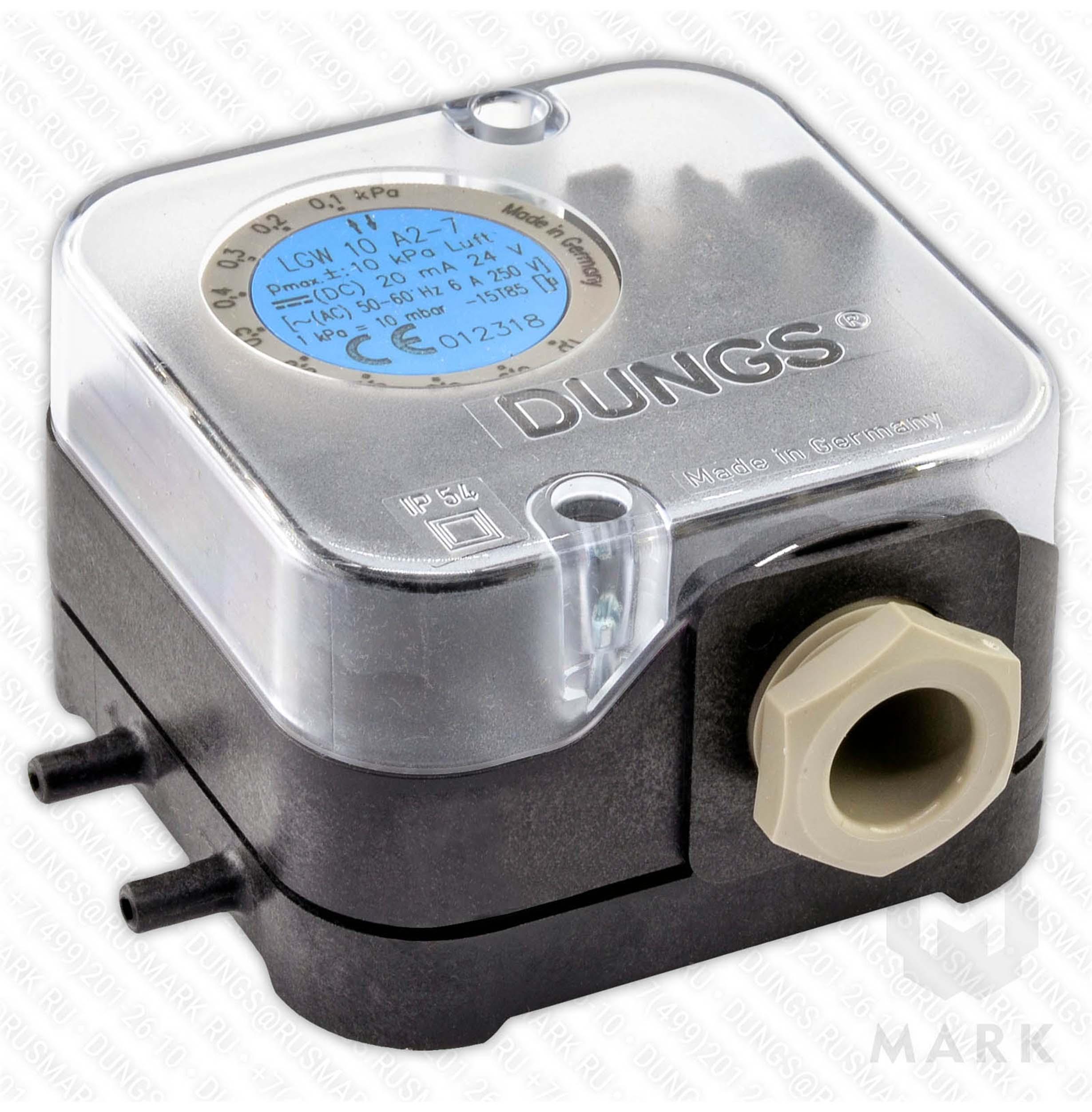LGW 10 A2-7 Дифференциальный датчик-реле давления дымовых газов DUNGS