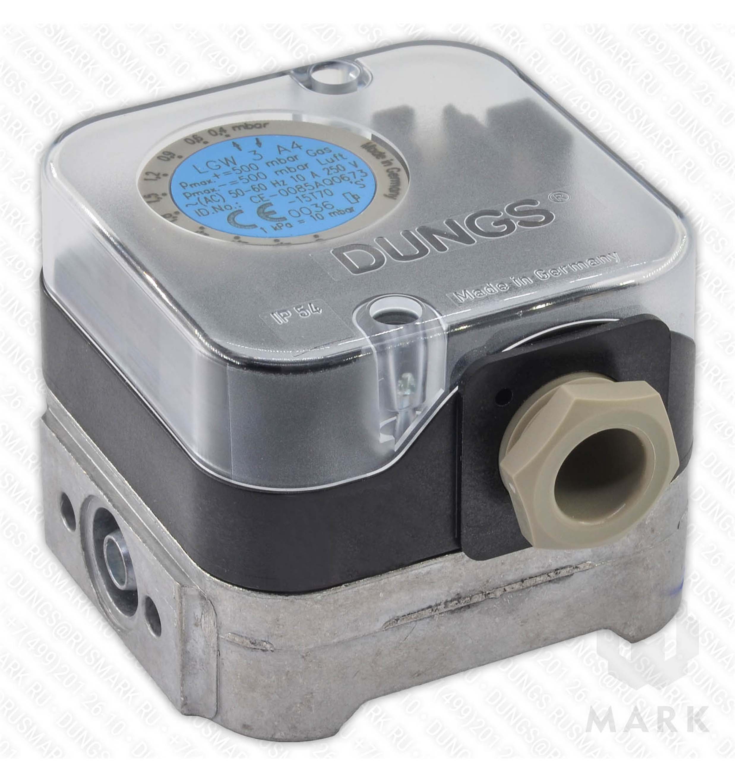 LGW 3 A4 Дифференциальный датчик-реле давления газ/воздух DUNGS