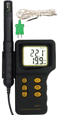 Термогигрометр AR847+