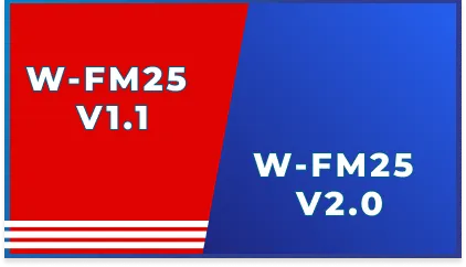 Сравнение менеджеров горения W-FM25 V2.0 и W-FM25 V1.1