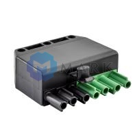 Разъём Wieland 7P зеленый арт.папа