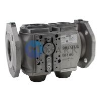 Газовый электромагнитный клапан Siemens VGD40.065