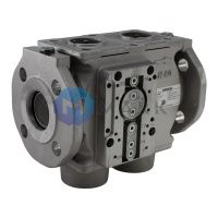 Газовый электромагнитный клапан Siemens VGD40.040