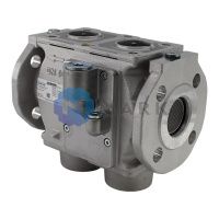 Газовый электромагнитный клапан Siemens VGD40.040