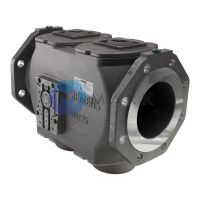 Газовый электромагнитный клапан Siemens VGD40.125